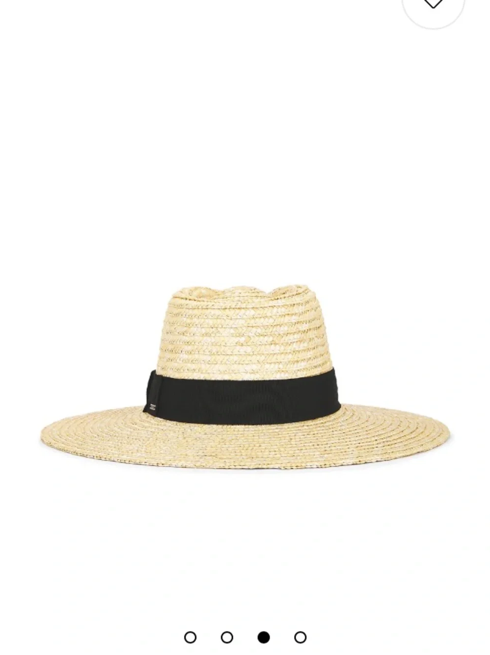 BRIXTON Johanna Wide-Brim Natural Straw Hat 👒